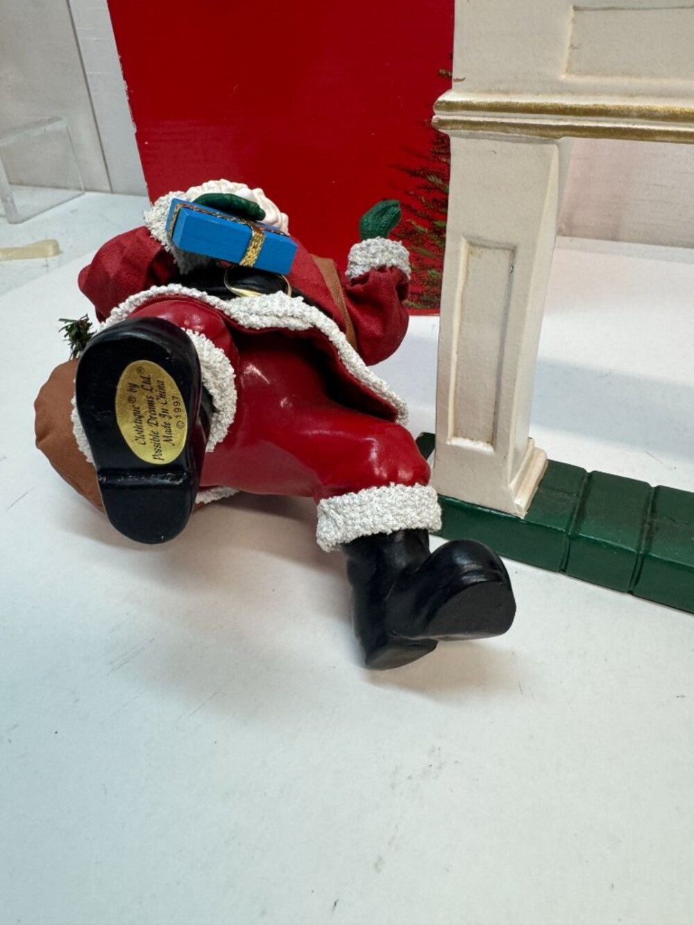 Possible Dreams Clothtique - Down The Chimney He Came  1997 - Picture 7 of 8